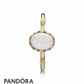 Pandora Collections Soft Sweetness Ring White Opal 14K Gold Jewelry