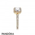 Pandora Collections Timeless Elegance Ring 14K Gold Jewelry