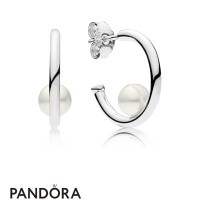 Women's Pandora Contemporary Pearl Earrings Jewelry Women's Pandora Contemporary Pearl Earrings Jewelry