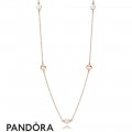 Women's Pandora Contemporary Pearls Necklace Jewelry