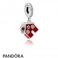 Women's Pandora Cosy Christmas House Hanging Charm Jewelry