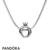Pandora Crown Necklace Set Jewelry Pandora Crown Necklace Set Jewelry