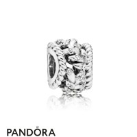 Women's Pandora Dazzling Grain Swirls Charm Jewelry Women's Pandora Dazzling Grain Swirls Charm Jewelry