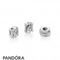 Women's Pandora Dazzling Grain Swirls Charm Jewelry