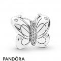 Women's Pandora Decorative Butterfly Charm Jewelry