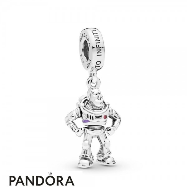 Women's Pandora Disney Pixar Toy Story Buzz Lightyear Hanging Charm Jewelry