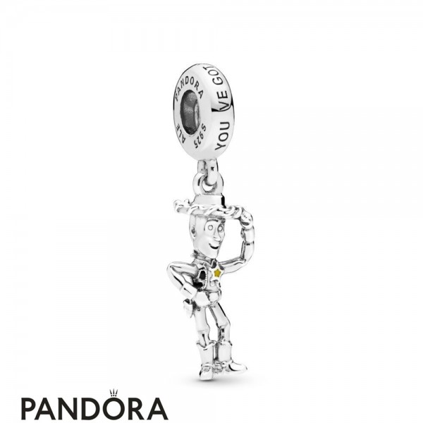 Women's Pandora Disney Pixar Toy Story Woody Hanging Charm Jewelry