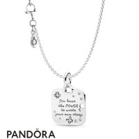 Women's Pandora Empowerment Motto Necklace Set Jewelry Women's Pandora Empowerment Motto Necklace Set Jewelry