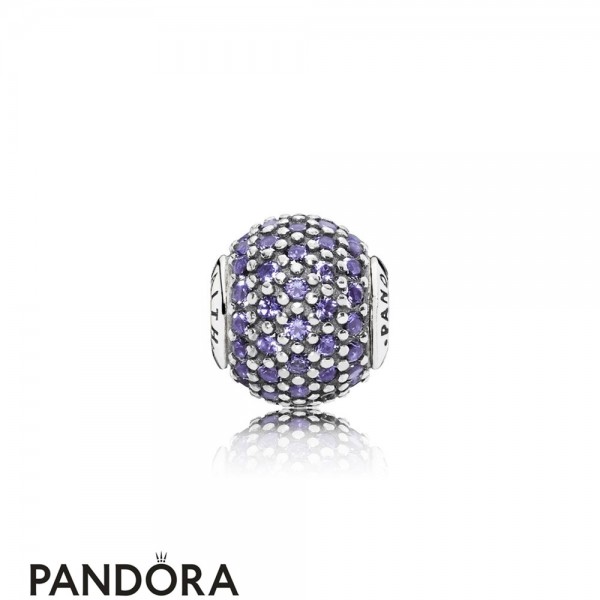 Pandora Essence Faith Charm Purple Cz Jewelry