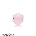 Pandora Essence Friendship Charm Opalescent Pink Crystal Jewelry