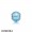 Pandora Essence Friendship Charm Sky Blue Crystal Jewelry
