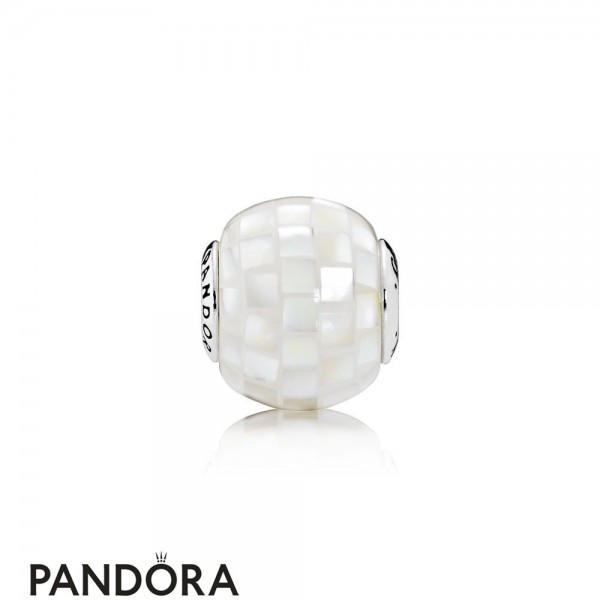 Pandora Essence Generosity Charm White Mother Of Pearl Mosaic Jewelry