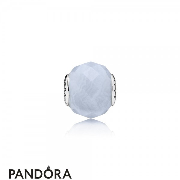Pandora Essence Patience Charm Blue Lace Agate Jewelry