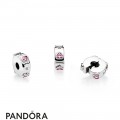 Women's Pandora Explosion Of Love Clip Fancy Fuchsia Pink Jewelry