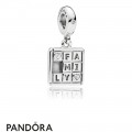 Women's Pandora Family Game Hanging Charm Jewelry