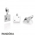 Women's Pandora Family Game Hanging Charm Jewelry