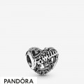 Women's Pandora Family Heart Charm Jewelry