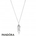 Women's Pandora Floating Grains Necklace With Pendant Jewelry