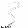Women's Pandora Floating Grains Necklace With Pendant Jewelry