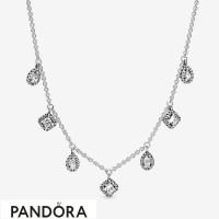 Women's Pandora Geometric Shapes Necklace Jewelry Women's Pandora Geometric Shapes Necklace Jewelry