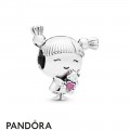 Women's Pandora Girl With Pigtails Charm Jewelry