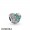 Women's Pandora Gleaming Lucky Four Leaf Clover Heart Charm Jewelry