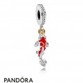 Women's Pandora Good Fortune Carp Hanging Charm Jewelry