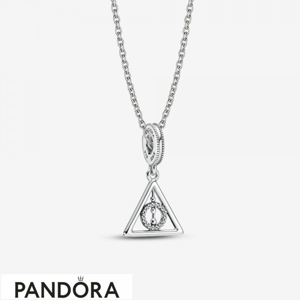 Accessorisingg Harry Potter Inspired Deathly Hallows Silver Alloy Pendant  For Unisex [PD003] : Amazon.in: Fashion