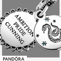 Women's Pandora Harry Potter Slytherin Dangle Charm Jewelry
