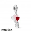 Women's Pandora Heart Balloons Dangle Charm Jewelry