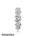 Women's Pandora Heart Swirls Ring Jewelry