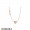 Women's Pandora Jewelry Hollowing Silver River Necklace Jewelry