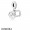 Women's Pandora Ice Carving Hanging Charm Jewelry