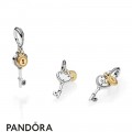 Women's Pandora Key To My Heart Pendant Charm Jewelry