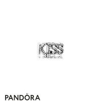 Women's Pandora Kiss Script Petite Charm Jewelry Women's Pandora Kiss Script Petite Charm Jewelry