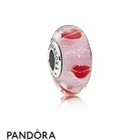 Women's Pandora Kisses All Around Charm Murano Glass Jewelry Women's Pandora Kisses All Around Charm Murano Glass Jewelry