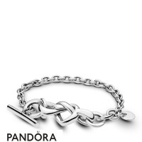 Women's Pandora Knotted Heart Bracelet Jewelry Women's Pandora Knotted Heart Bracelet Jewelry