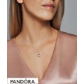 Women's Pandora Knotted Heart Necklace Jewelry