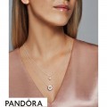 Women's Pandora Layered Heart Necklace Jewelry