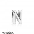 Women's Pandora Letter N Charm Jewelry