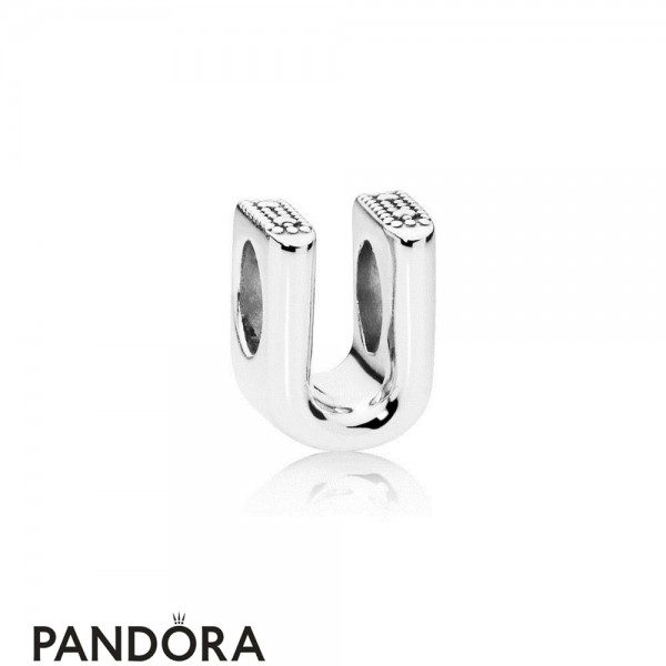 Women's Pandora Letter U Charm Jewelry