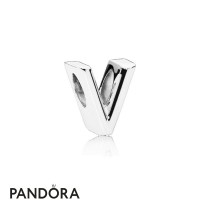 Women's Pandora Letter V Charm Jewelry Women's Pandora Letter V Charm Jewelry