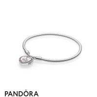 Women's Pandora Lock Your Promise Bracelet Fancy Fuchsia Pink Jewelry Women's Pandora Lock Your Promise Bracelet Fancy Fuchsia Pink Jewelry