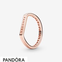 Women's Pandora Logo Bar Stacking Cz Ring Jewelry Women's Pandora Logo Bar Stacking Cz Ring Jewelry