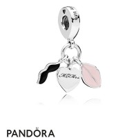 Women's Pandora Love Couple Hanging Charm Jewelry Women's Pandora Love Couple Hanging Charm Jewelry