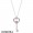 Women's Pandora Love Key Flow Pink Pendant Set Jewelry