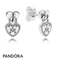 Women's Pandora Love Locks Stud Earrings Jewelry Women's Pandora Love Locks Stud Earrings Jewelry