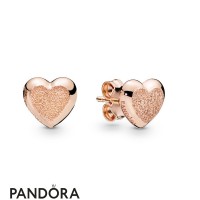 Women's Pandora Matte Brilliance Hearts Earrings Pandora Rose Jewelry Women's Pandora Matte Brilliance Hearts Earrings Pandora Rose Jewelry