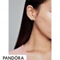 Women's Pandora Matte Brilliance Hearts Earrings Pandora Rose Jewelry