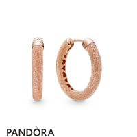 Women's Pandora Matte Brilliance Hoop Earrings Pandora Rose Jewelry Women's Pandora Matte Brilliance Hoop Earrings Pandora Rose Jewelry
